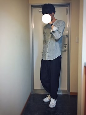 とたさん（メンズ・181cm）の秋コーディネート