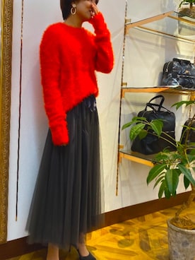 「Adonisis（アドニシス）のアイテム」を使った、kuriaさん（レディース・153cm）の冬コーディネート