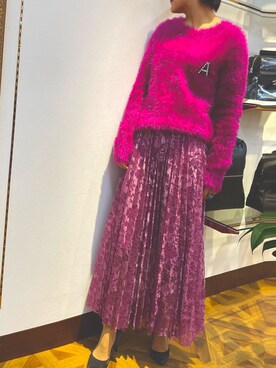 「Adonisis（アドニシス）のアイテム」を使った、kuriaさん（レディース・153cm）の冬コーディネート