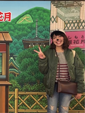 chihiroさん（レディース・155cm）の冬コーディネート