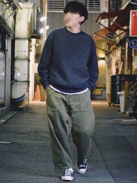 しゃちょーさん（メンズ・169cm）の春コーディネート