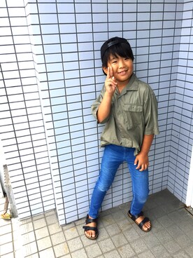 sanatoさん（キッズ・133cm）の夏コーディネート