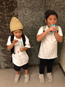 yu.nao.hiroさん（キッズ・120cm）の秋コーディネート