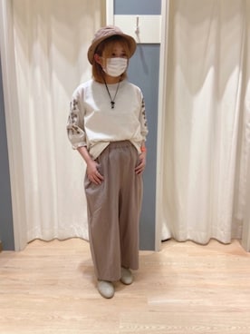 ミ イ ☽︎𓂃 𓈒𓏸◌さん(レディース・155cm)の春コーディネート