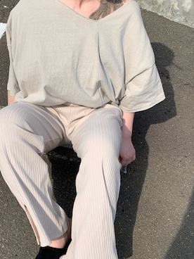 でんさん（レディース・154cm）の春コーディネート