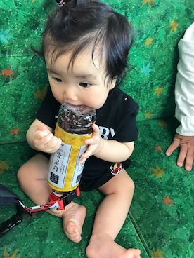 えみをさん（キッズ・70cm）の春コーディネート