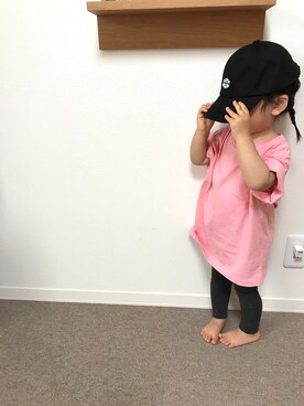 「2歳3ヶ月」｜「アイテム（レッグウェア）」を使った、IROさん（キッズ・80cm）の夏コーディネート