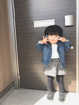 IROさん（キッズ・80cm）の秋コーディネート