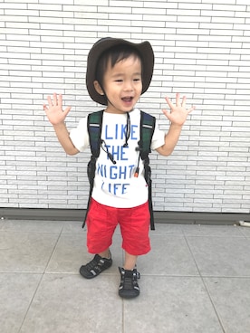 tommyさん（キッズ・80cm）の夏コーディネート