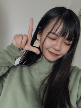 「アイテム（ピアス（両耳用））」を使った、AKIKO さん（レディース・168cm・20代）の春コーディネート