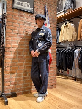 総料理長（schottのイケオジ）さん（メンズ・170cm）の春コーディネート