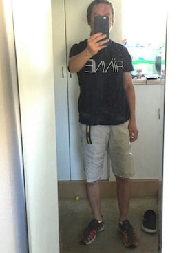 「LEVI'S Fenom（リーバイスフェノム）のアイテム」を使った、Keigo Ozawaさん（メンズ・173cm）の夏コーディネート