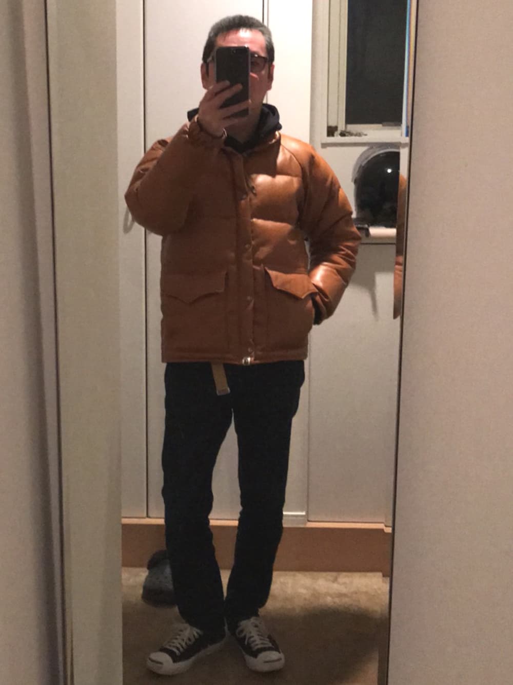 A Bathing Ape ブラウン ダウンジャケット A BATHING APEのダウンジャケット/コート（ブラウン系）を使った
