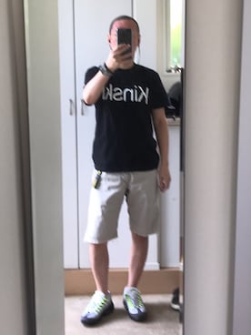 「LEVI'S Fenom（リーバイスフェノム）のアイテム」を使った、Keigo Ozawaさん（メンズ・173cm）の春コーディネート