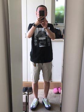 「LEVI'S Fenom（リーバイスフェノム）のアイテム」を使った、Keigo Ozawaさん（メンズ・173cm）の夏コーディネート