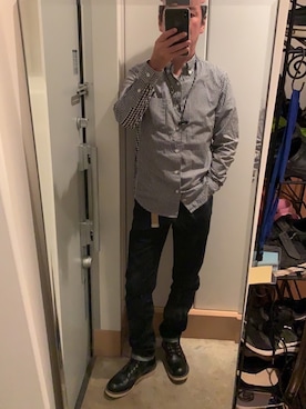「アイテム（腕時計）」を使った、Keigo Ozawaさん（メンズ・173cm・50代）の秋コーディネート