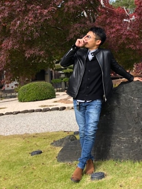 kuniouさん（メンズ・164cm）の冬コーディネート