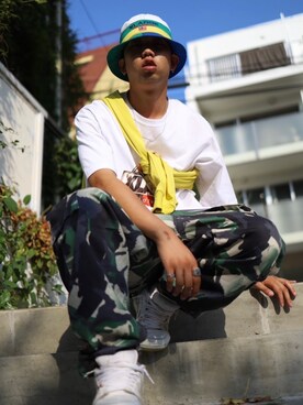 横南 丈さん（メンズ・175cm）の冬コーディネート