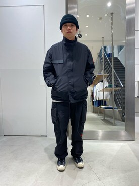 横南 丈さん（メンズ・175cm）の冬コーディネート