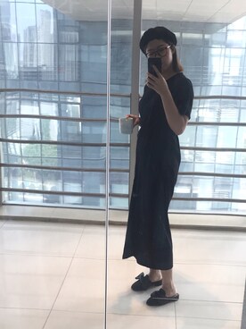 「KRIZIA（クリツィア）のアイテム」を使った、mooncattieさん（レディース・165cm）の秋コーディネート