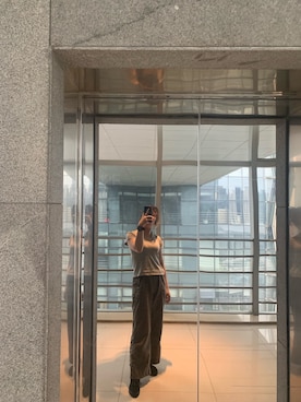 「工装」｜mooncattieさん（レディース・165cm）の春コーディネート