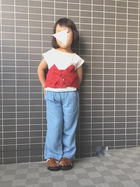 yuiatsuさん（キッズ・100cm）の夏コーディネート