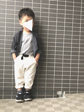 yuiatsuさん（キッズ・100cm）の春コーディネート