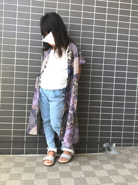 yuiatsuさん(キッズ・100cm)の夏コーディネート