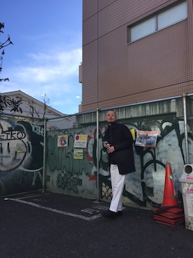 「Carhartt WIP（カーハートダブリューアイピー）のアイテム（ジャケット/アウター）」を使った、SUWMANさん（メンズ・178cm）の冬コーディネート