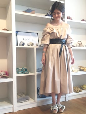 kinoさん（レディース・156cm）の春コーディネート