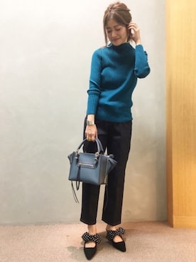 「RANDA（ランダ）のアイテム（バッグ）」を使った、kinoさん（レディース・156cm）の夏コーディネート