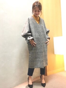 「RANDA（ランダ）のアイテム（ジャケット/アウター）」を使った、kinoさん（レディース・156cm）の夏コーディネート