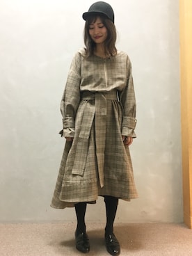 kinoさん（レディース・156cm）の秋コーディネート