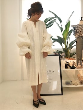 kinoさん（レディース・156cm）の冬コーディネート