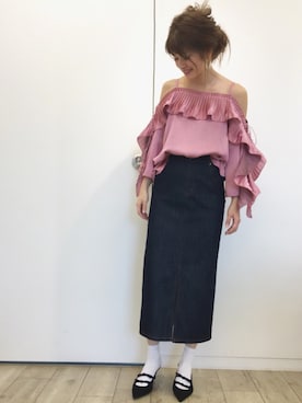 kinoさん（レディース・156cm）の春コーディネート