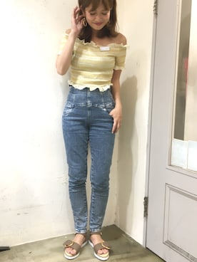 kinoさん（レディース・156cm）の夏コーディネート