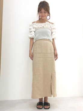 kinoさん（レディース・156cm）の夏コーディネート