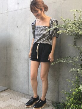 kinoさん（レディース・156cm）の夏コーディネート