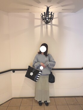 「o!oi（オアイオアイ）のアイテム」を使った、さかなさん（レディース・155cm）の春コーディネート