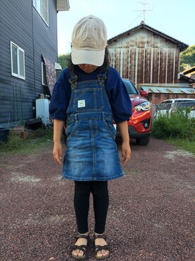 「バルーンスリーブ」｜さちさん（レディース・152cm）の夏コーディネート