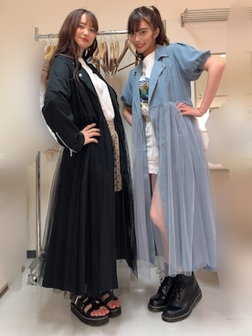 小山梨奈さん（レディース・166cm）の夏コーディネート