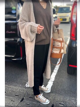 りんさん（レディース・158cm）の冬コーディネート