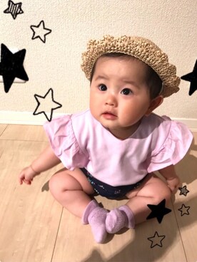 🌼Rinka🌼さん（キッズ・70cm）の春コーディネート