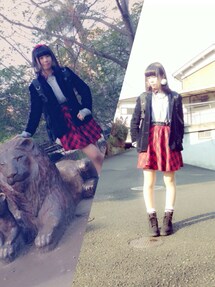 FOREVER 21 | 腰のところにスタッズがついてて可愛いです✨(スカート)