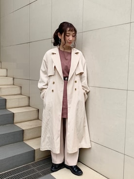 yoshikaさん（レディース・156cm）の冬コーディネート