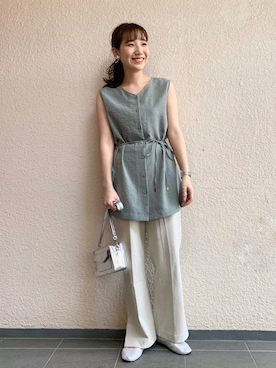 yoshikaさん（レディース・156cm）の夏コーディネート