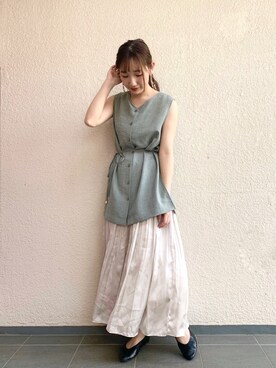 yoshikaさん（レディース・156cm）の夏コーディネート