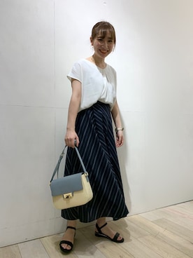 yoshikaさん（レディース・156cm）の夏コーディネート