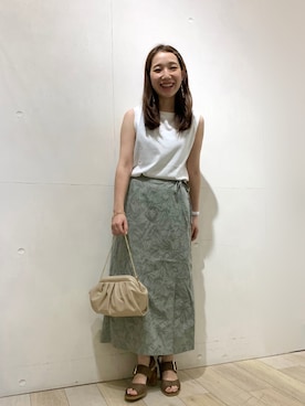 yoshikaさん（レディース・156cm）の夏コーディネート