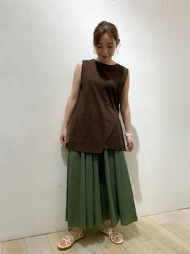 yoshikaさん（レディース・156cm）の夏コーディネート